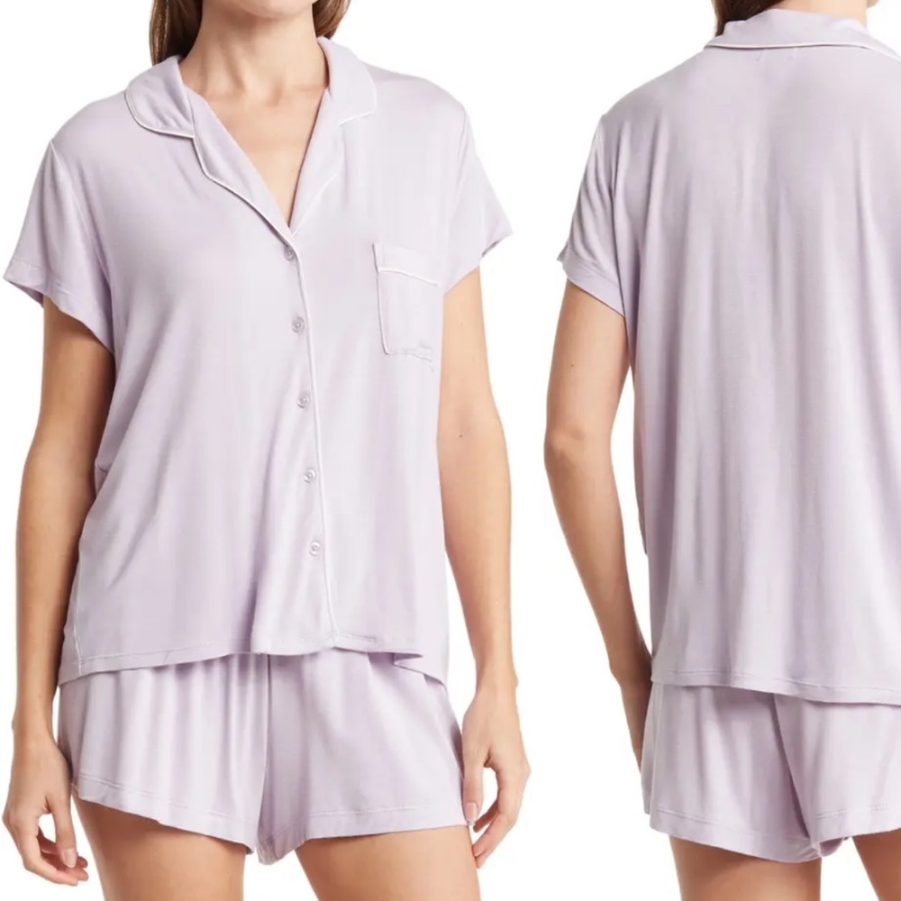 Lilac Nordstrom Rack Tranquility Shortie Pajama Set